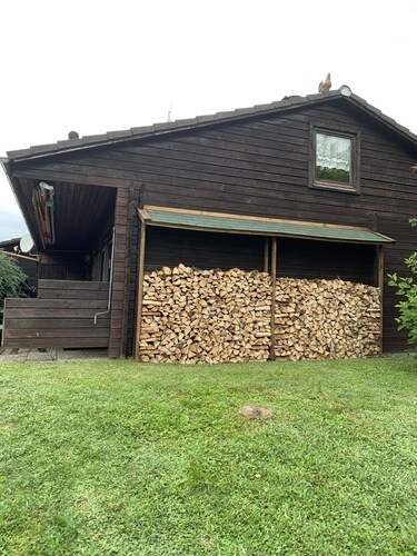 Ferienhaus mit Kachelofen