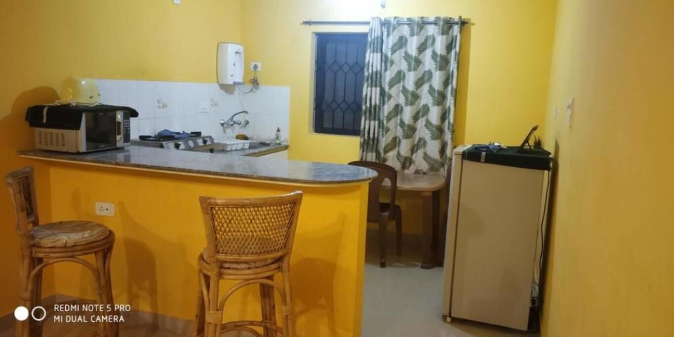 BEACH SIDE FURNISHED AC 2 BEDROOM-HALL-KITCHEN APARTMENT-IF3