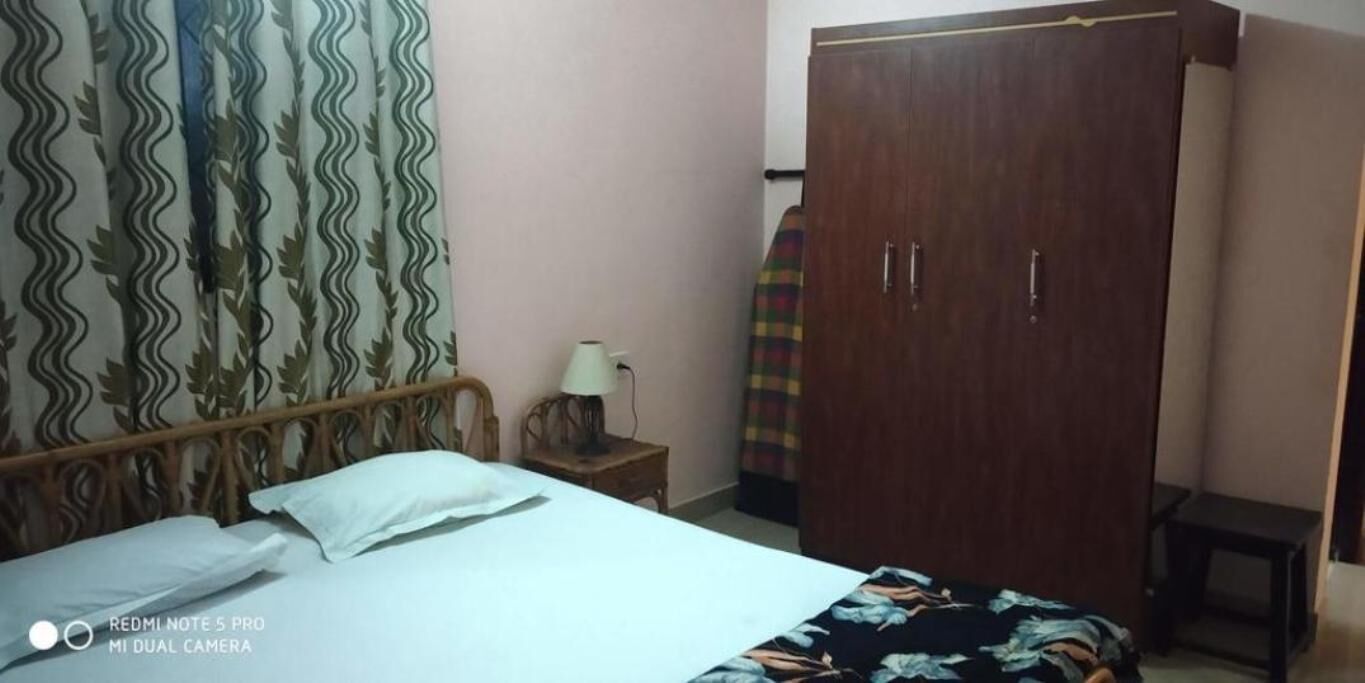 BEACH SIDE FURNISHED AC 2 BEDROOM-HALL-KITCHEN APARTMENT-IF3