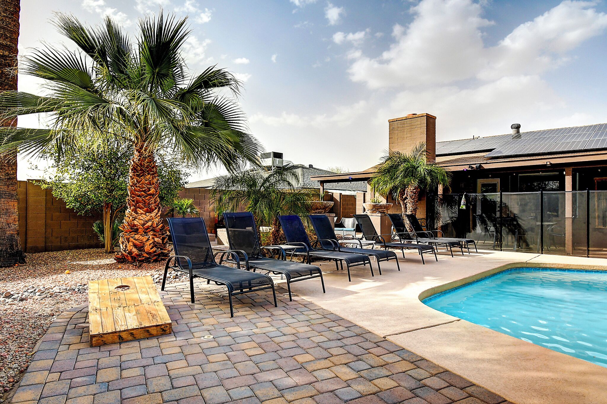 Außenpool, beheizter Pool