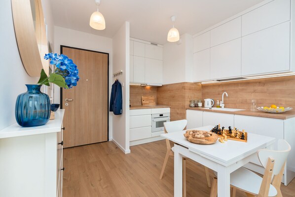 Comfort Studio | Living area - Baltico Studio Apartment (Gdansk)