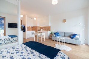 Comfort Studio | Living area - Baltico Studio Apartment (Gdansk)