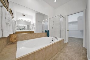 Hair dryer, towels