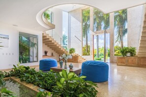 Interior - NEW Unique VILLA WATERFALL - PRIVATE POOL, MAID, BBQ. 5-STAR PUNTA CANA VILLA!  (Punta Cana)