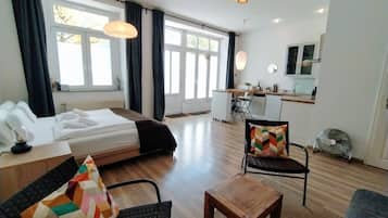 1 bedroom, iron/ironing board, free WiFi, bed sheets