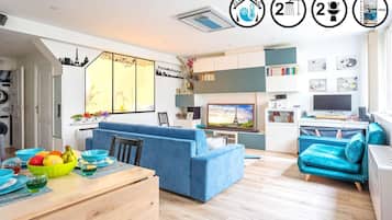 Televisie, boeken en een stereo