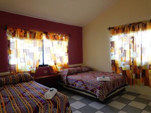 Free WiFi, bed sheets
