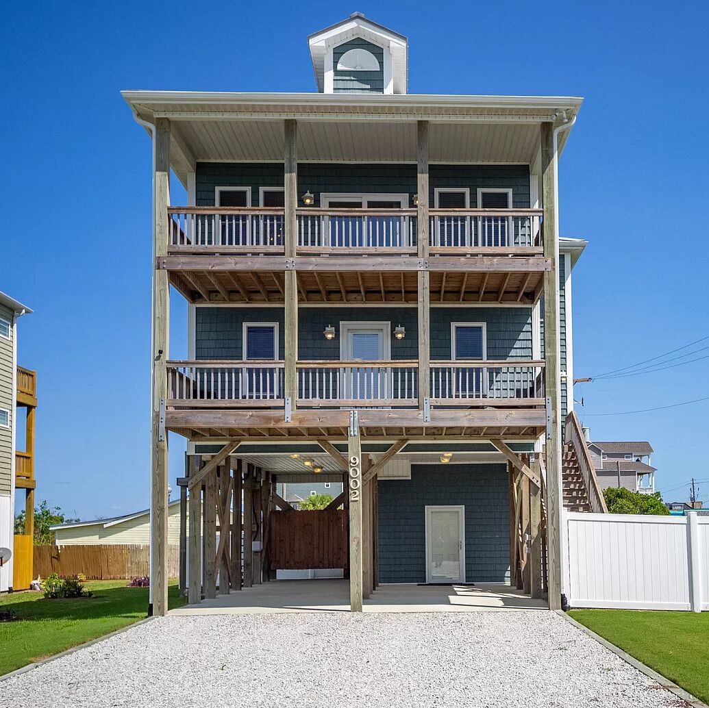 The Top of the 9th beach house.