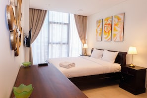2 bedrooms, free WiFi, bed sheets - Comfy 2BR L'Avenue Apartment (Jakarta)
