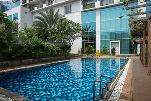 Exterior detail - Spacious 3BR Ambassade Residences Apartment near Kuningan (Jakarta)