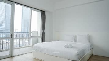 Kamar | 3 kamar tidur, Wi-Fi gratis, dan seprai linen
