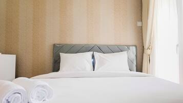 Kamar | Wi-Fi gratis dan seprai linen