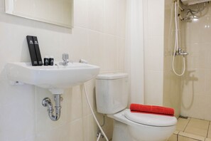 Chambre | Salle de bain | Douche, serviettes fournies, shampooing