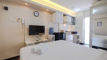 Wifi gratis y ropa de cama