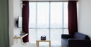 Living room - City View Studio Apartment at H Residence MT Haryono (Jakarta)
