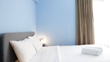 Room | 2 bilik tidur, meja, Wi-fi percuma, cadar katil