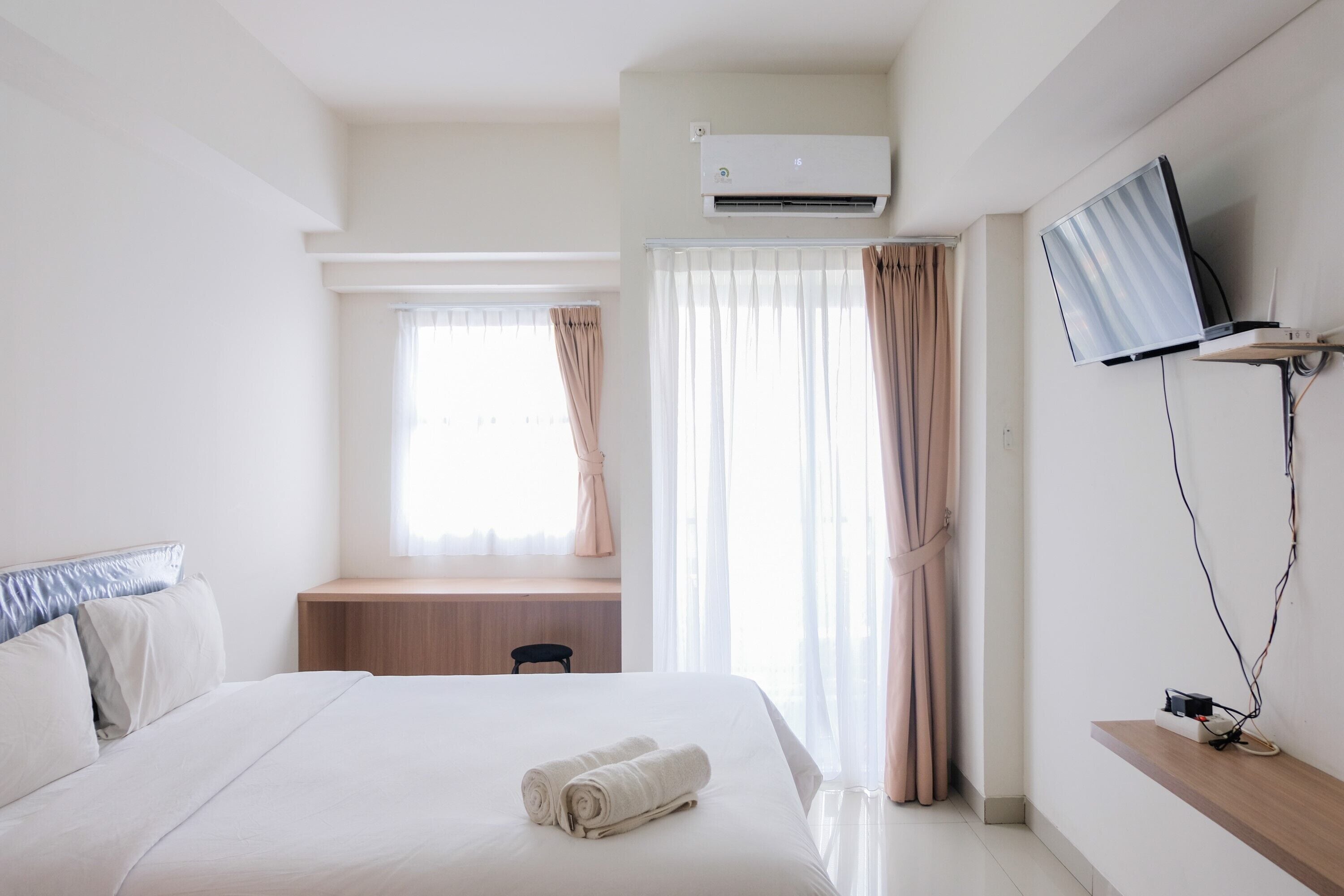 Kamar | Wi-Fi gratis dan seprai linen