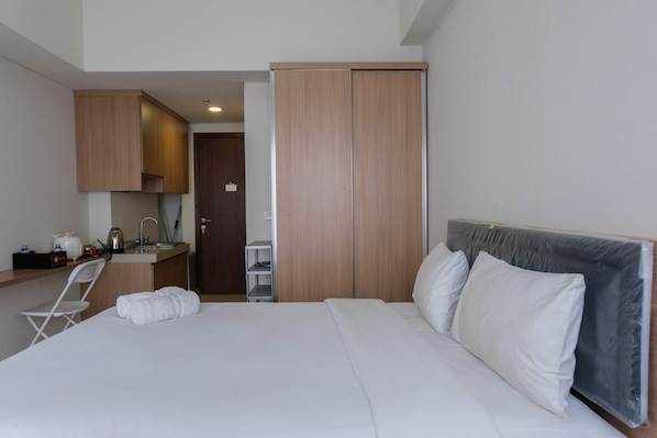 Chambre | Accès au Wi-Fi (inclus), literie fournie