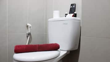 Quarto | Banheiro | Chuveiro, toalhas de banho