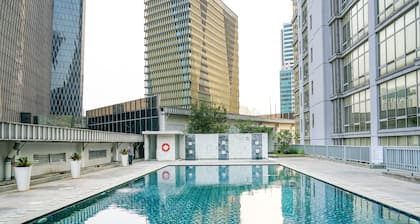 Modern Furnished 2BR at The Empyreal Condominium Epicentrum Apartment