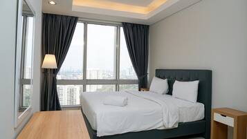 Kamar | 2 kamar tidur, Wi-Fi gratis, dan seprai linen
