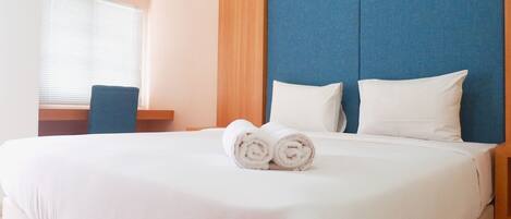 Free WiFi, bed sheets