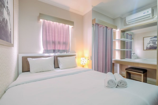 Chambre | 1 chambre, accès au Wi-Fi (inclus), literie fournie