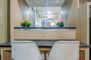 Dining - 1BR Apartment Atlanta Residences next to RS Bunda Margonda (Depok)