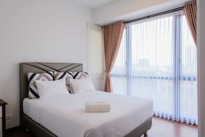 1 bedroom, free WiFi, bed sheets - Highest Value 1BR Apartment at Marigold Nava Park (Pagedangan)
