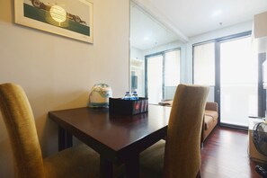 In-room dining - Best Choice 1BR Apartment at Kebagusan City (Jakarta)