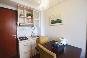Room | Private kitchen - Best Choice 1BR Apartment at Kebagusan City (Jakarta)