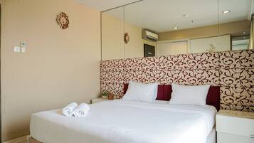 Quarto | 2 quartos, Wi-Fi de cortesia, roupa de cama