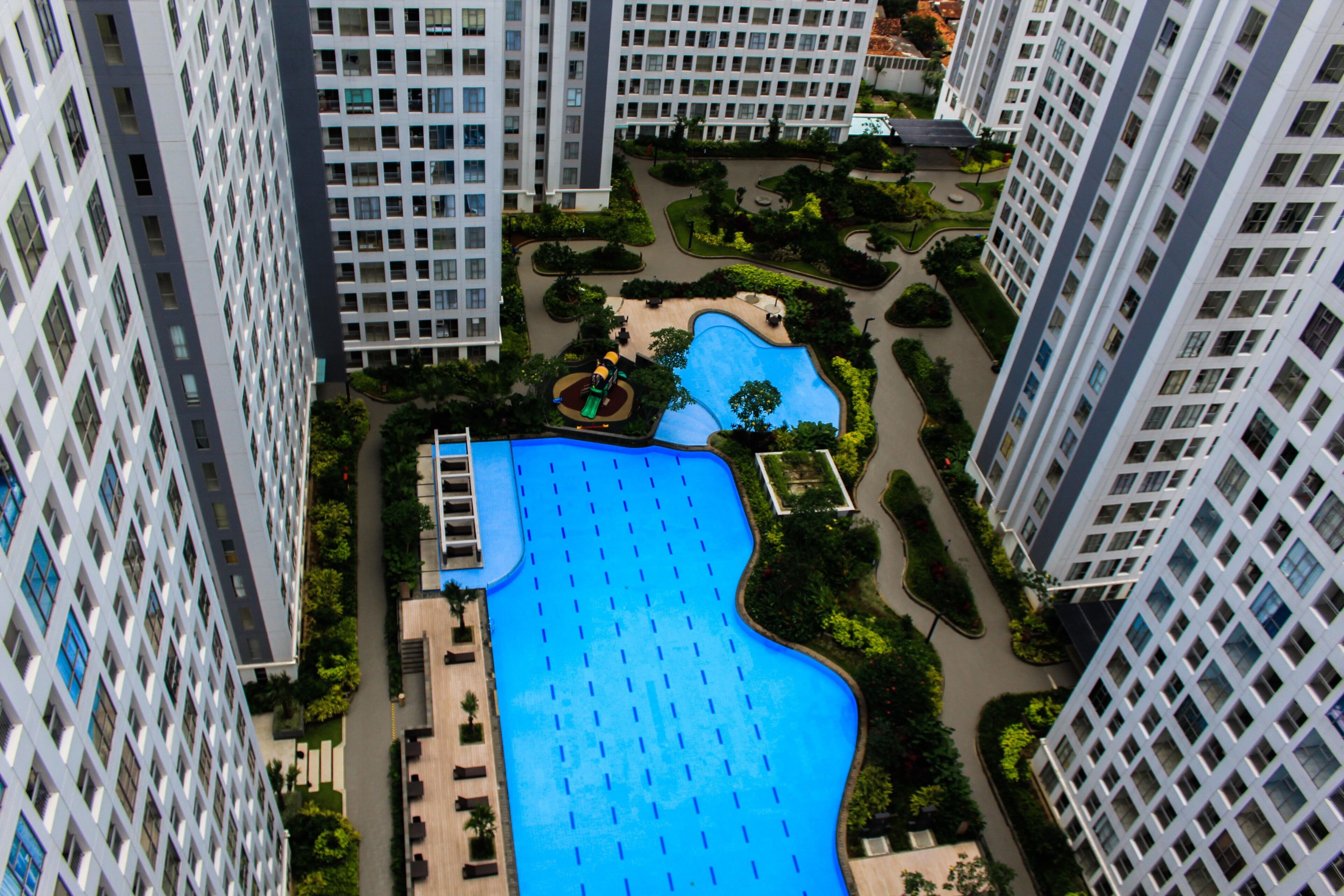 Pemandangan dari udara