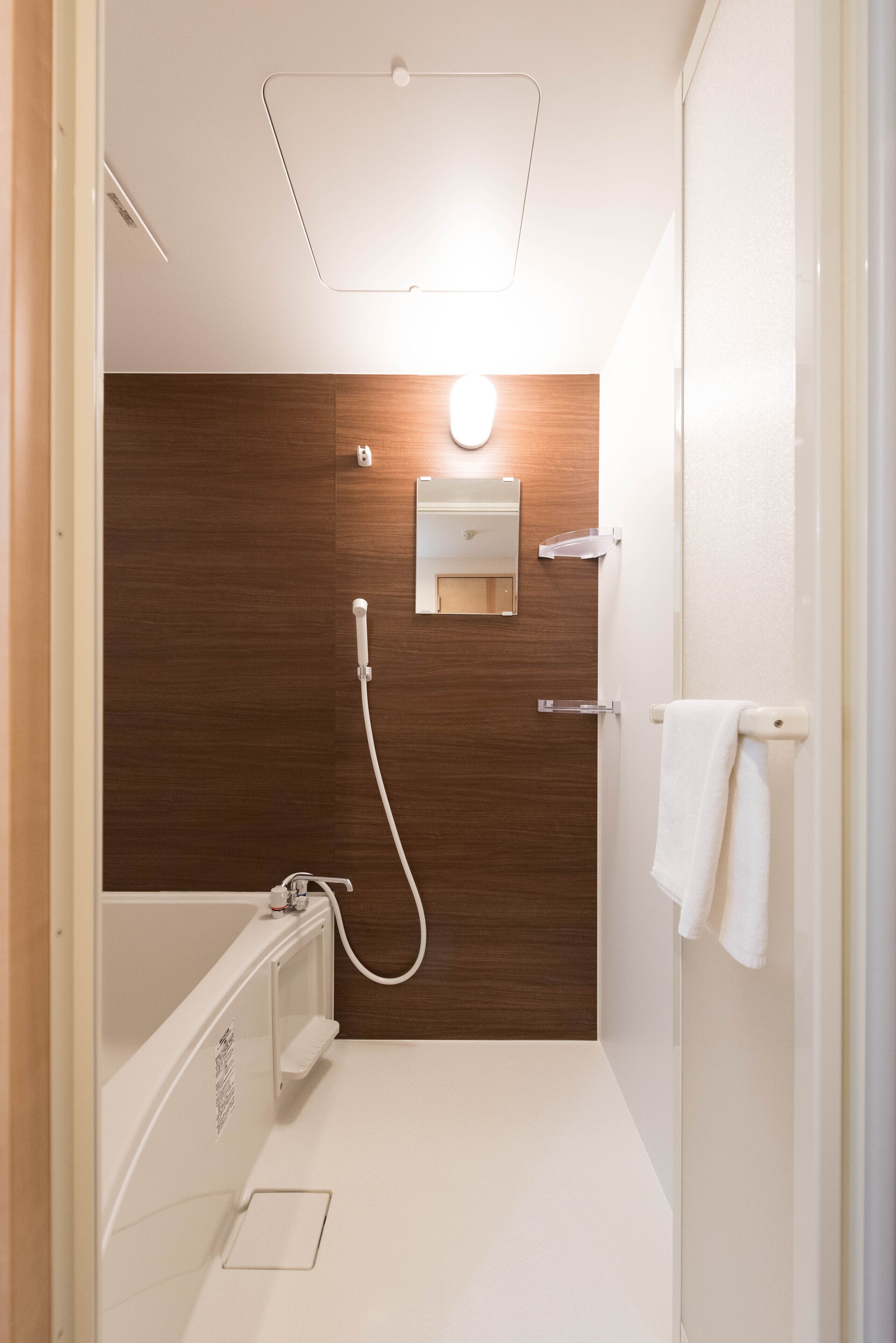 Apartemen | Kamar mandi | Bathtub dan shower terpisah dan bathtub besar