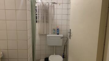Shower, jetted tub