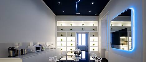 Gratis frukostbuffé varje dag