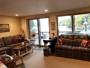 Smart TV, chimenea y reproductor de DVD