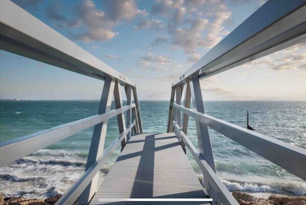Beach nearby