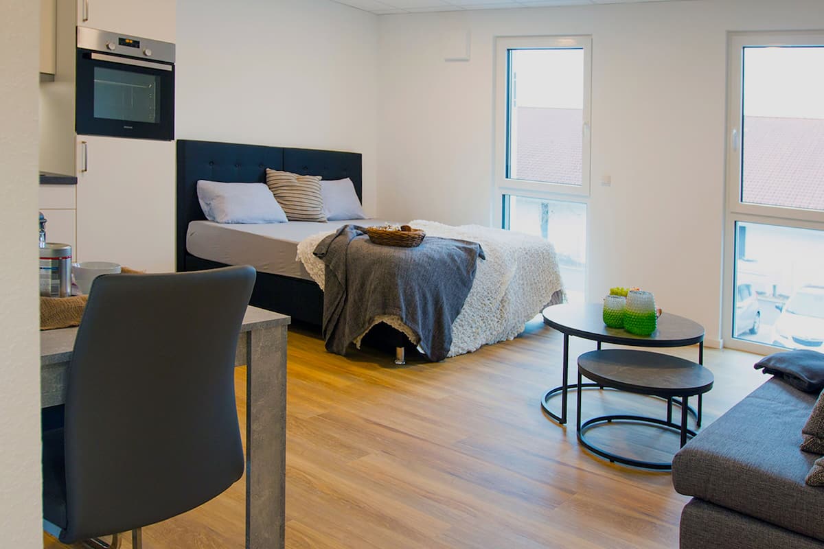 1 Schlafzimmer, italienische Bettbezüge von Frette