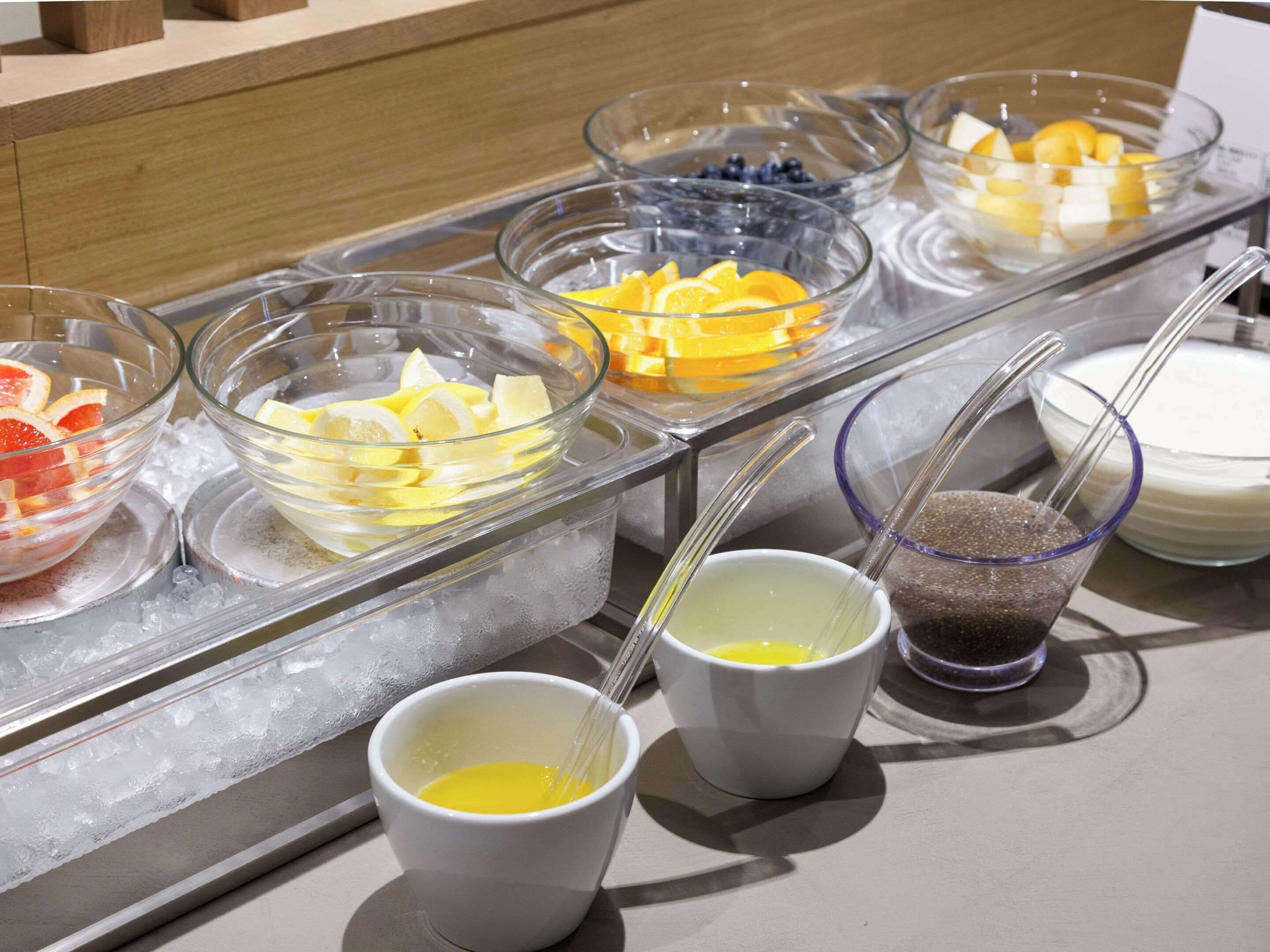 daily buffet breakfast (jpy 1650 per person)
