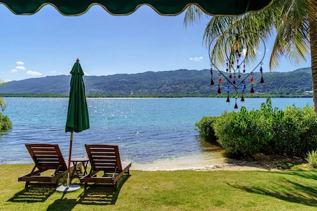 Property grounds. SeeSea Waterfront Villa