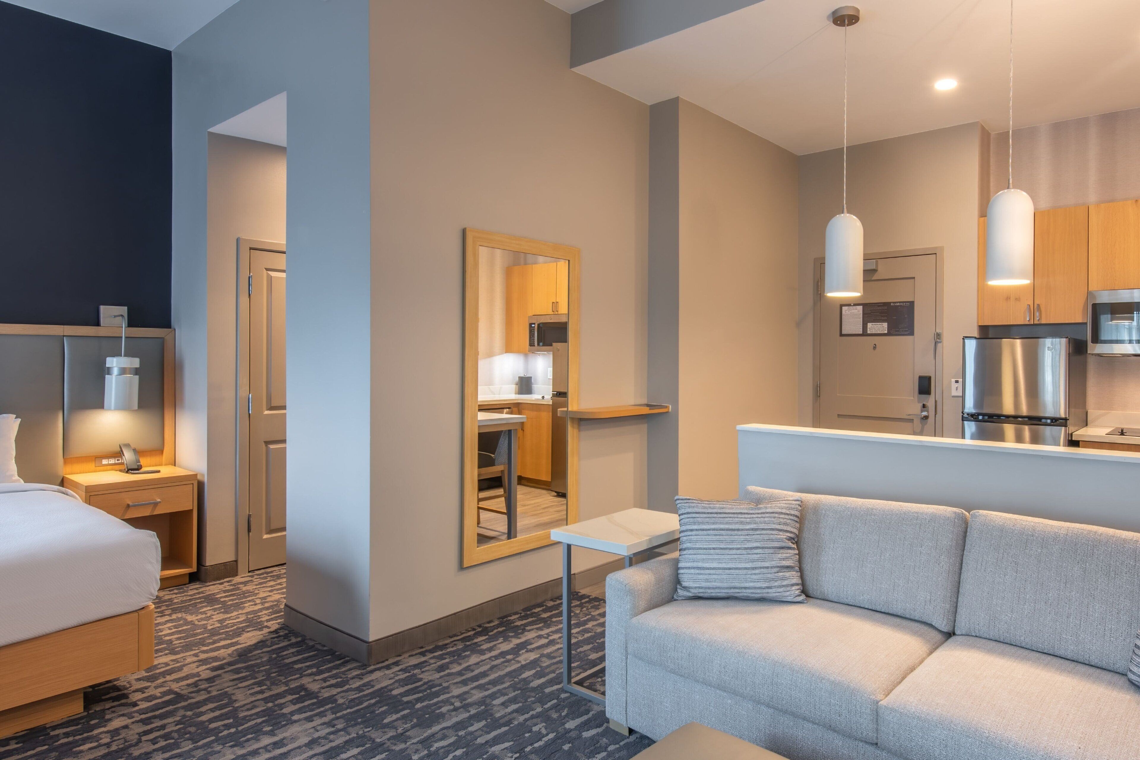 1 bedroom, hypo-allergenic bedding, in-room safe, individually decorated