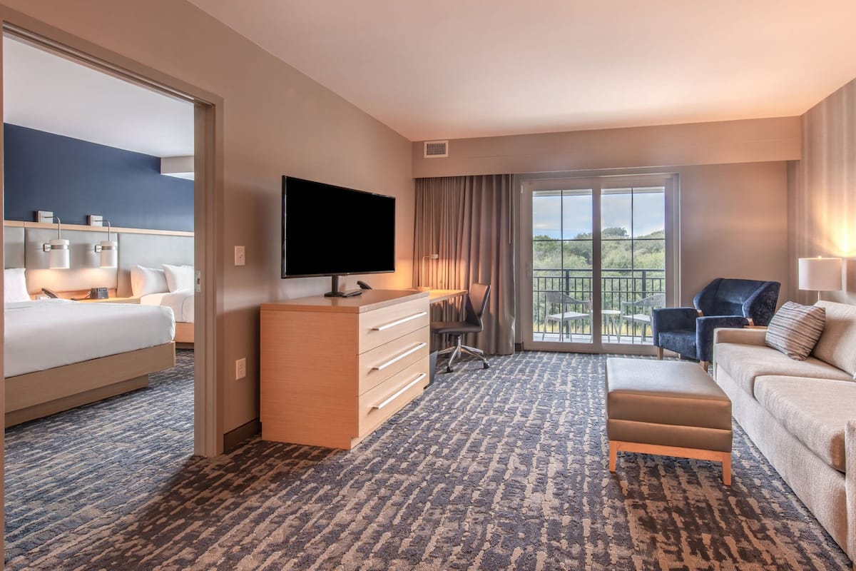 Suite, 1 Bedroom, Balcony (View, Island) | 1 bedroom, hypo-allergenic bedding, in-room safe, individually decorated