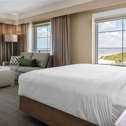 1 habitación, ropa de cama hipoalergénica, cubrecamas y minibar