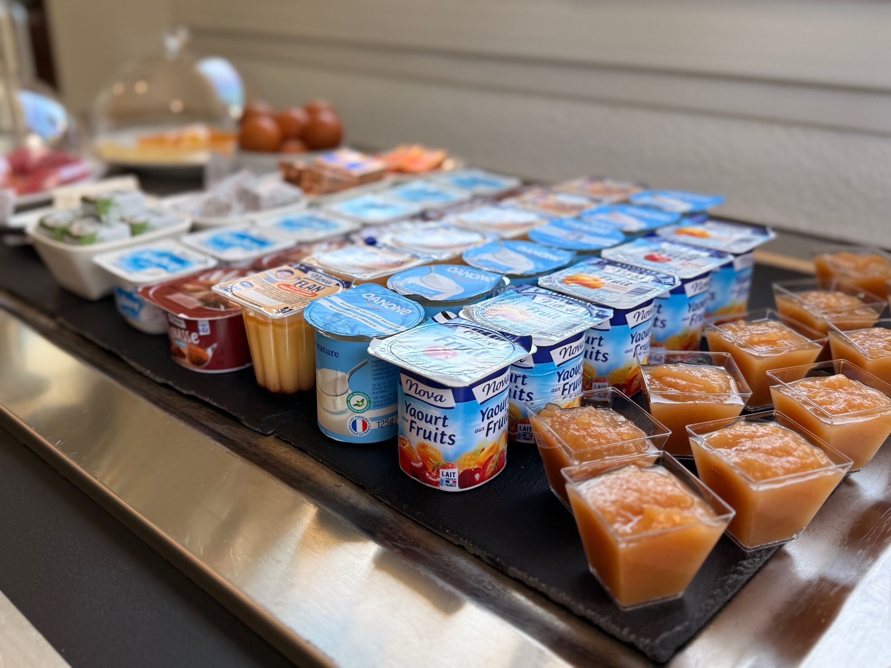 daily buffet breakfast (eur 8.95 per person)