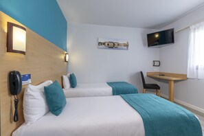 Chambre avec lits jumeaux