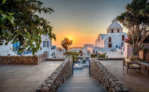 Terrace/patio - Anatoli Hotel and Spa (Santorini)