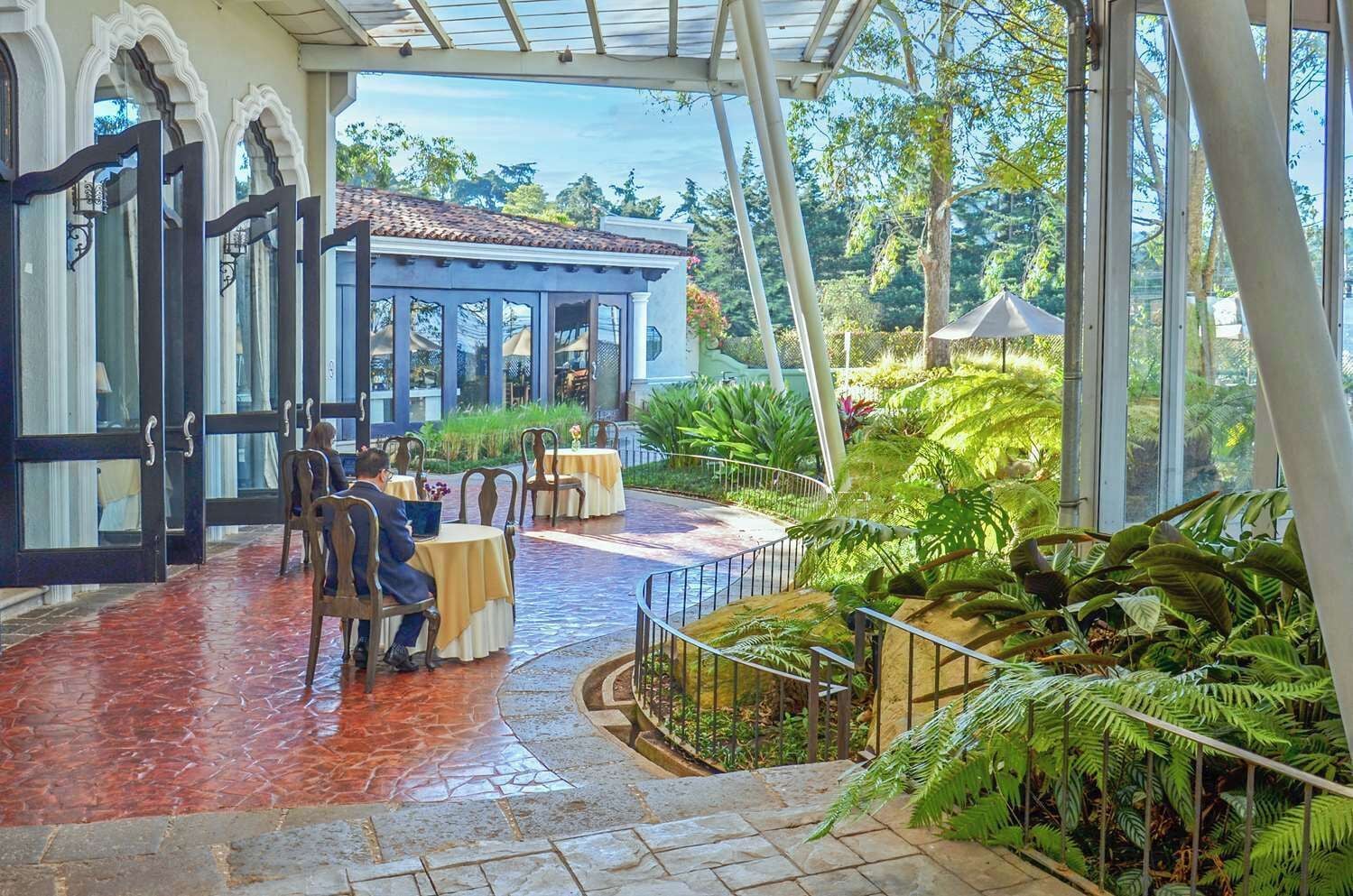 Restaurante al aire libre