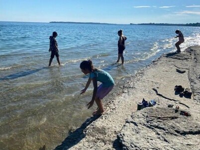 The Little Jurassic Lake House.<br>keep in mind sometime Satellite TV Doesn’t work.