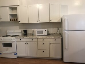 Microwave, oven, stovetop